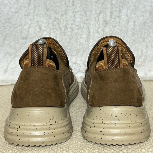 Skechers Mens Brown Proven Renco Slip On Casual Loafer Sneakers Shoes SZ US 10 - Picture 4 of 11